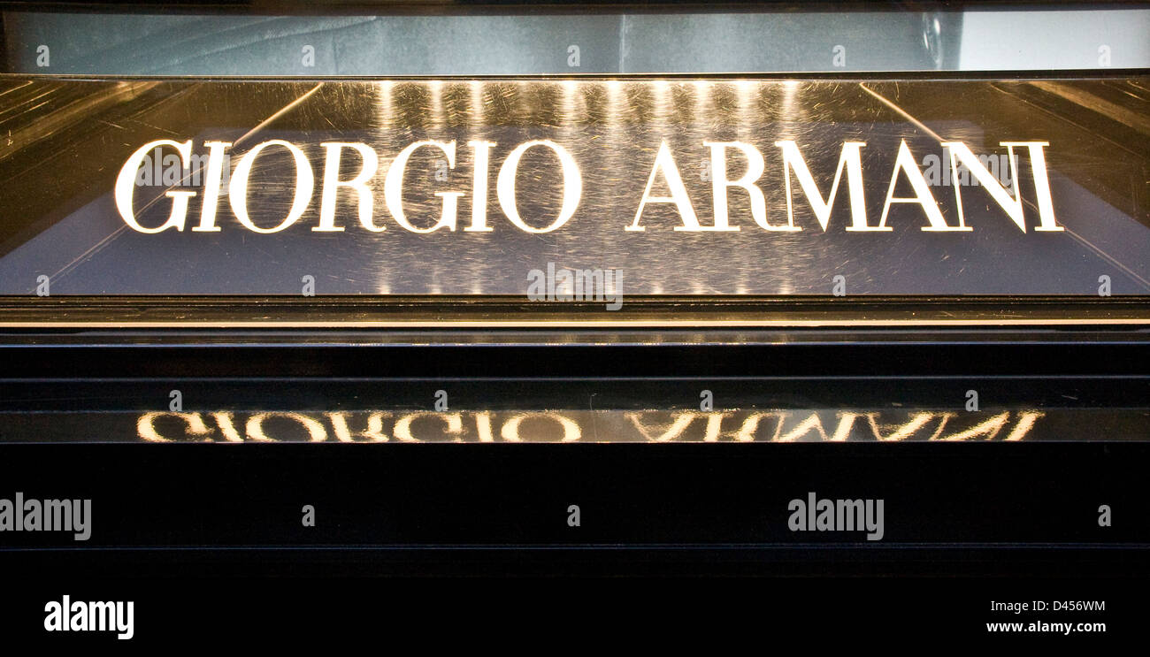 Giorgio armani hi-res stock photography and images - Alamy