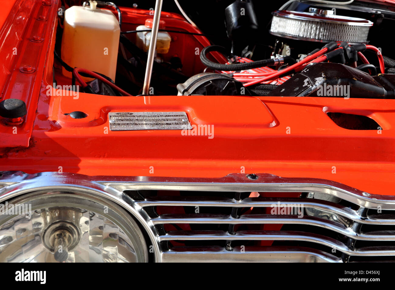 Car Engine under Stock Photo Alamy