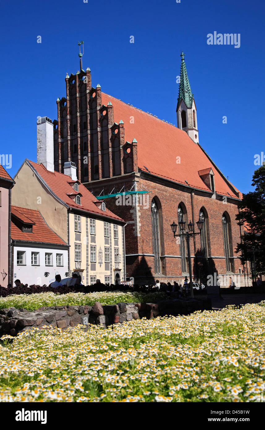 St Johns Church, Riga Latvia Stock Photo