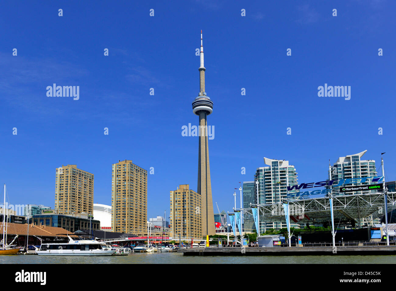 CN Tower Toronto Ontario Canada Stock Photo - Alamy