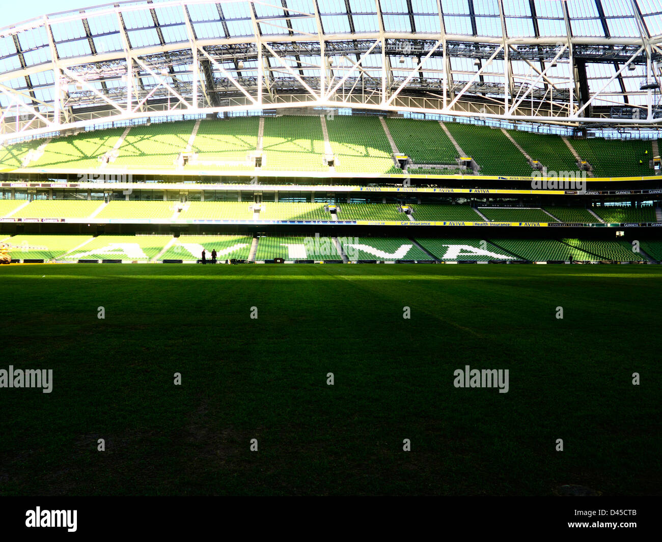 The Aviva Stadium, Lansdowne Road, Dublin, Ireland. The home of Irish Soccer and the FAI and Irish Rugby and the IRFU. Stock Photo