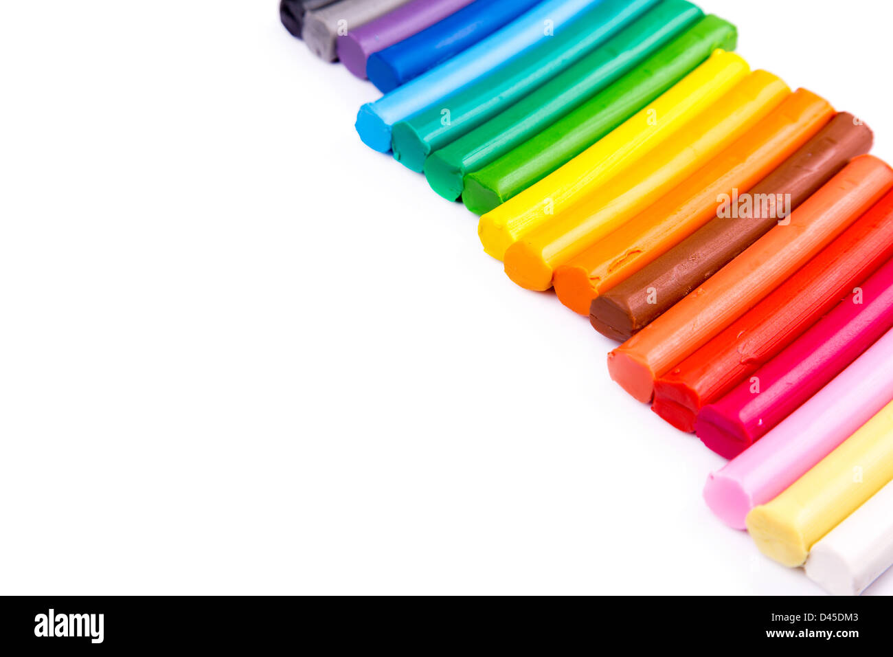 rainbow modeling clay