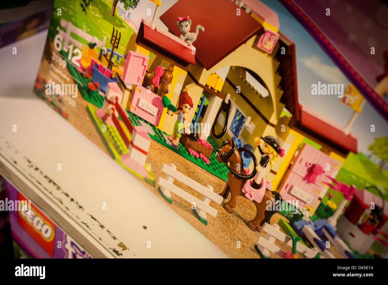 Lego friends toy hi-res stock photography and images - Alamy