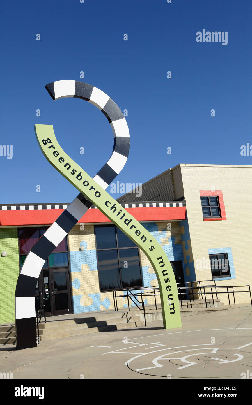 Greensboro Children's Museum, Greensboro, North Carolina, USA Stock