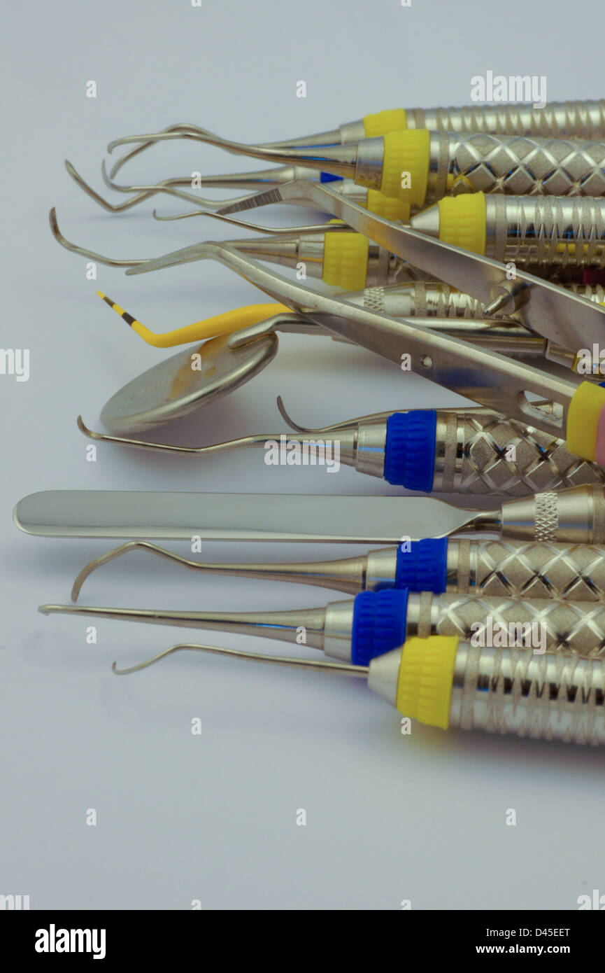 Dental instruments Stock Photo Alamy