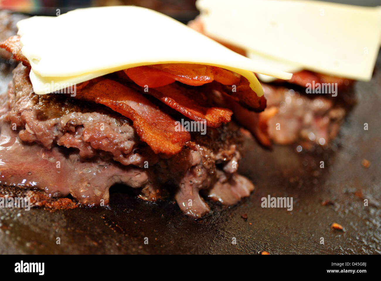 Greasy burger hires stock photography and images Alamy