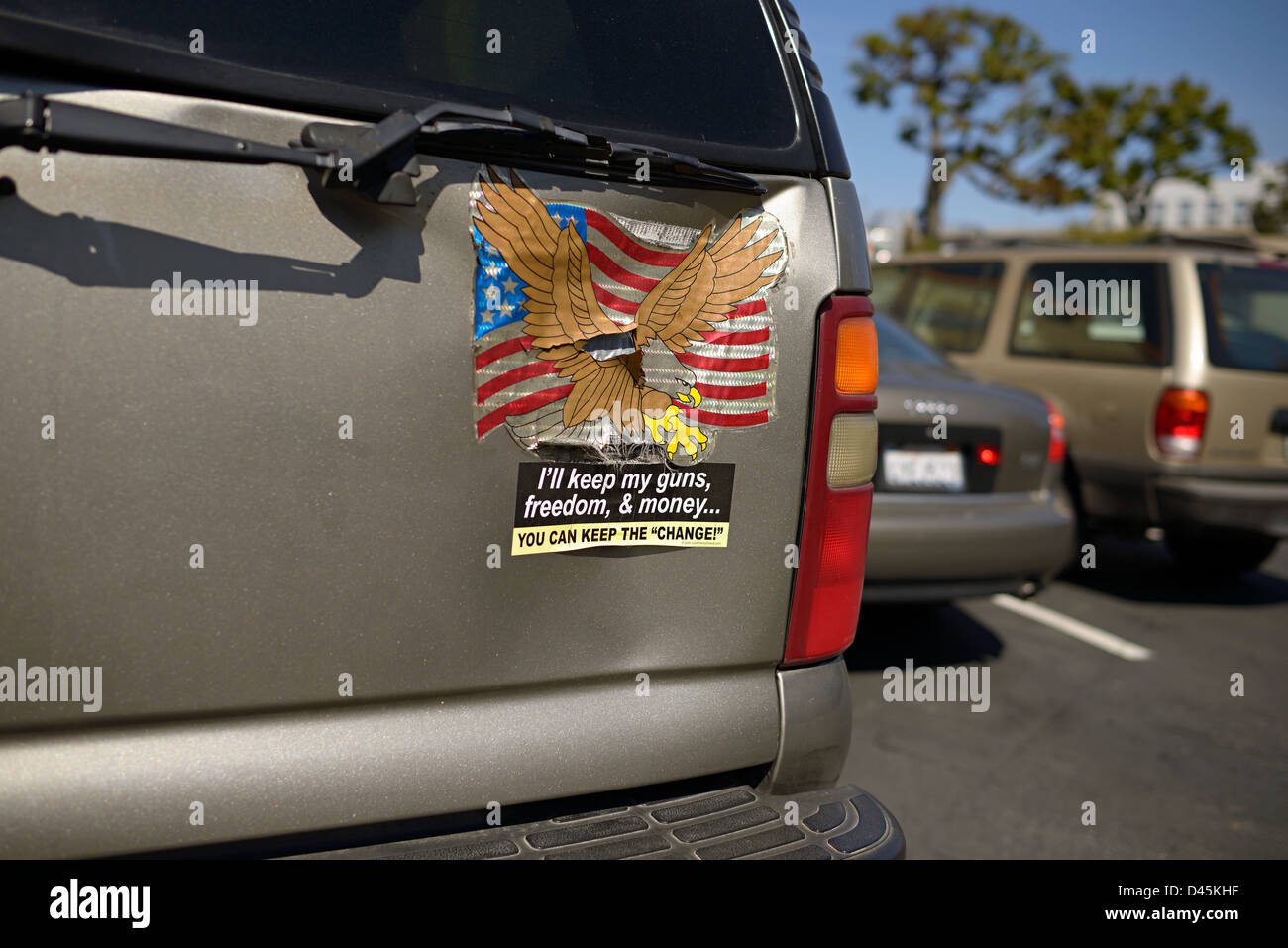 Right wing bumper sticker hires stock photography and images Alamy