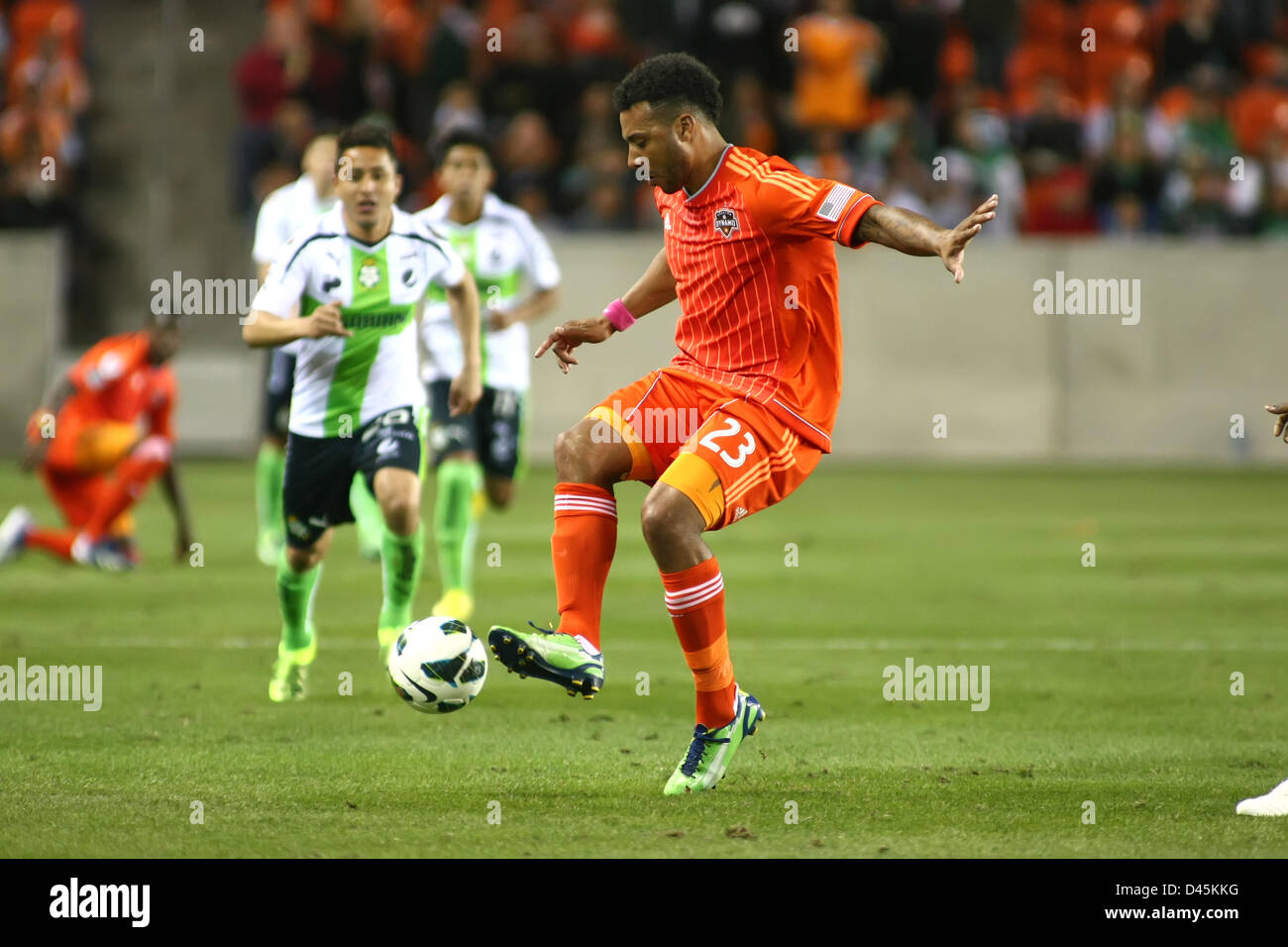 Houston Texas Usa 5th March 2013 Houston Dynamo Midfielder