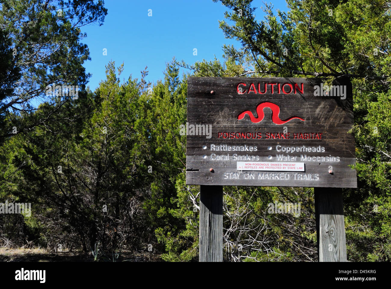 Cedar Ridge Preserve (formerly Dallas Nature Center), Texas Stock Photo