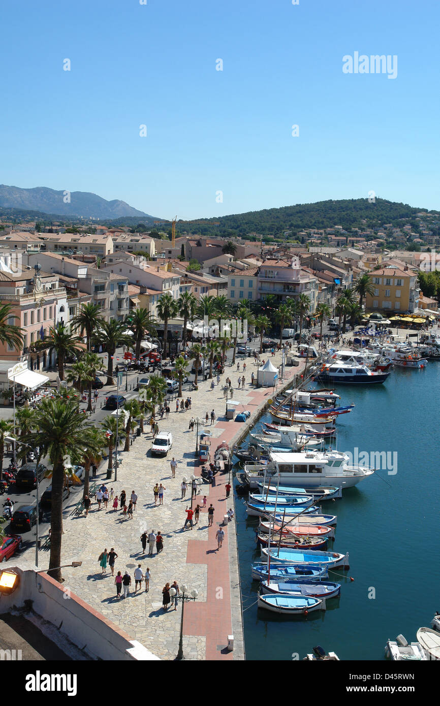Port of Sanary Stock Photo Alamy