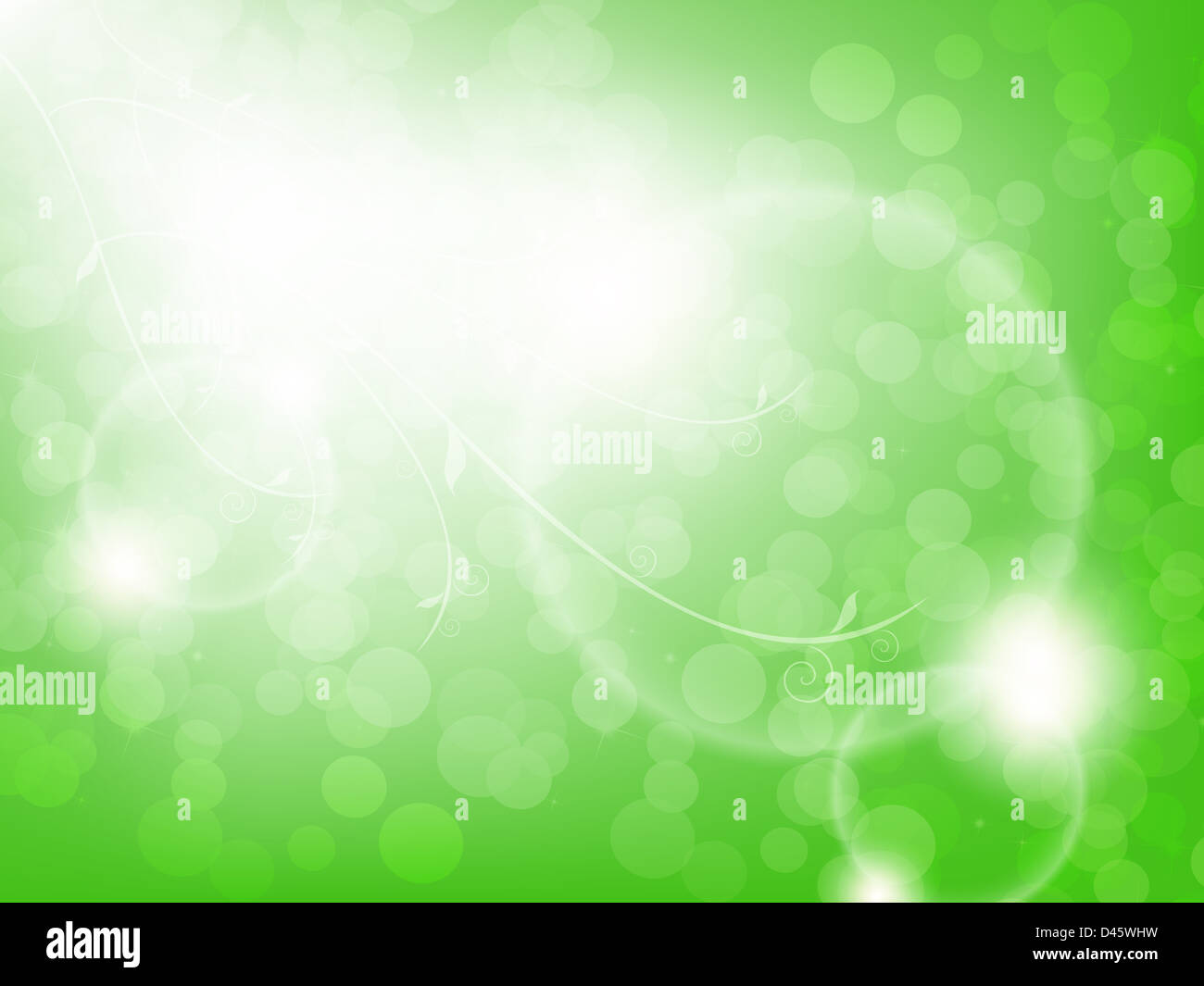 Spring Background with light sparkles Stock Photo - Alamy