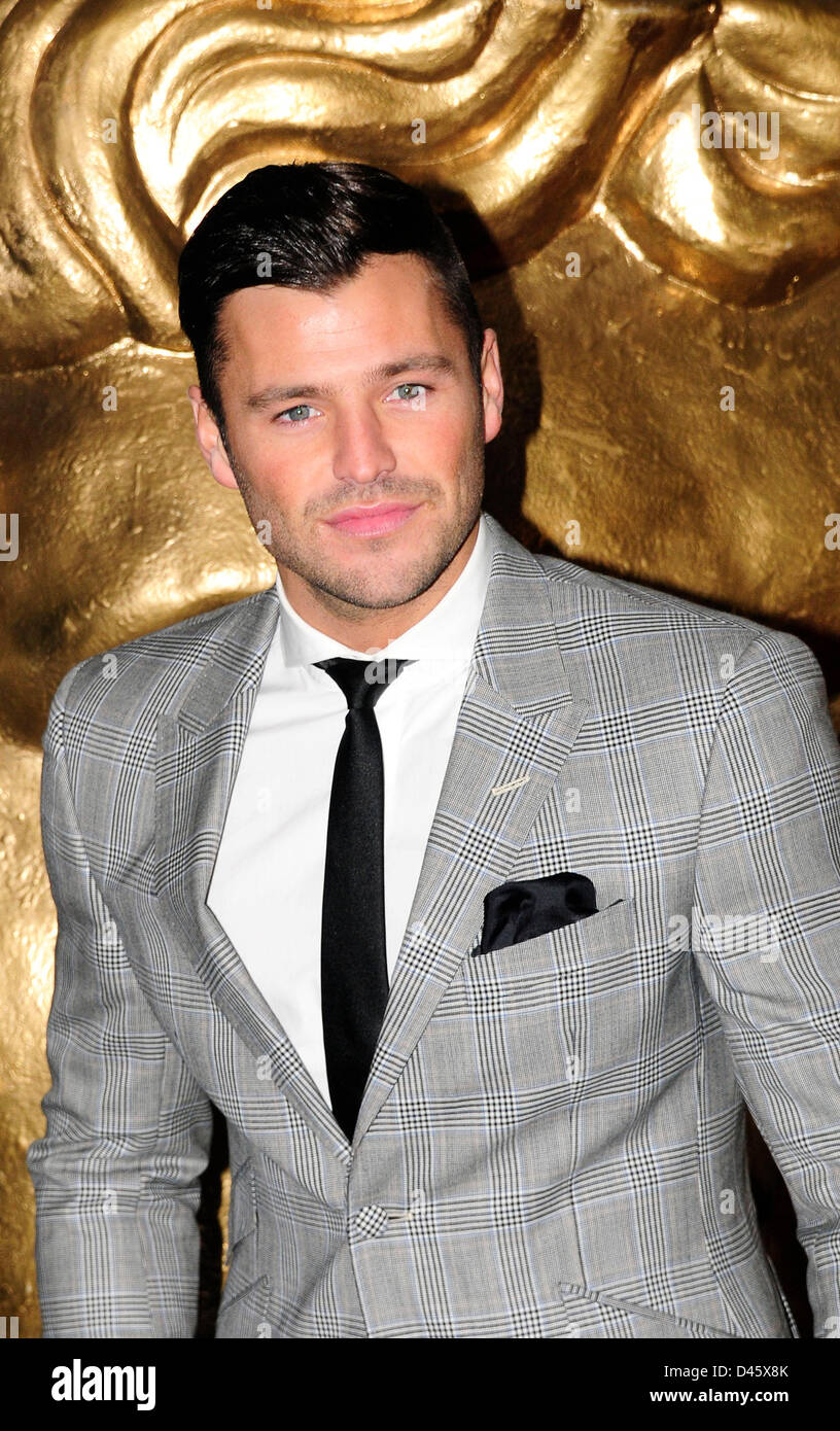 Mark Wright arrives for the 2013 British Academy Games Awards at