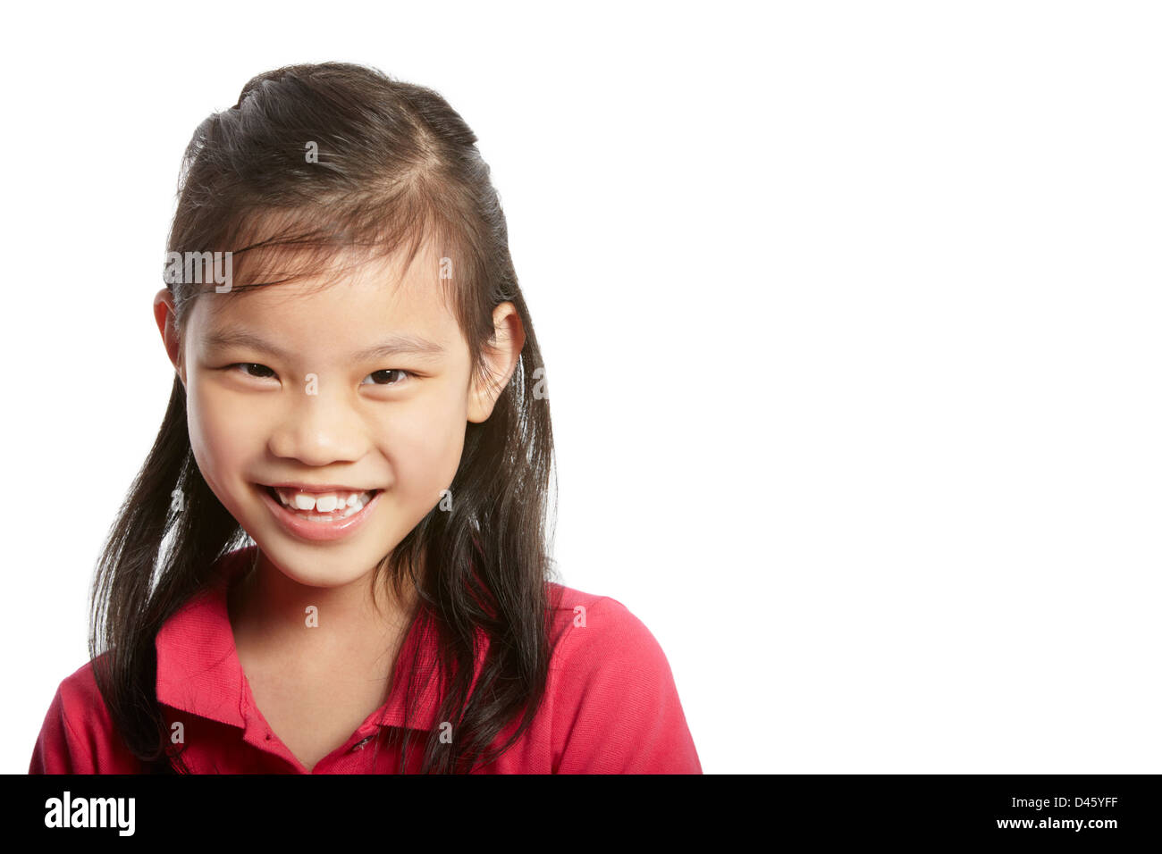 Asian girl child cutout hi-res stock photography and images - Alamy