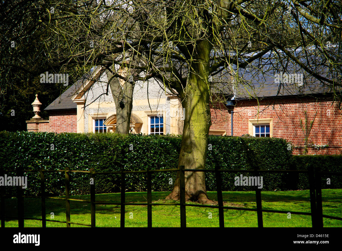 Upton House Gardens Warwickshire UK National Trust Stock Photo Alamy