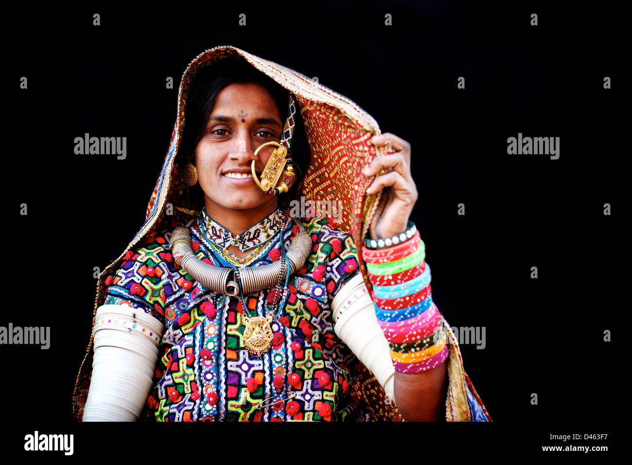 Harijan woman. Stock Photo