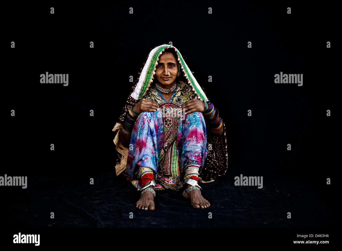 tribal woman. Stock Photo