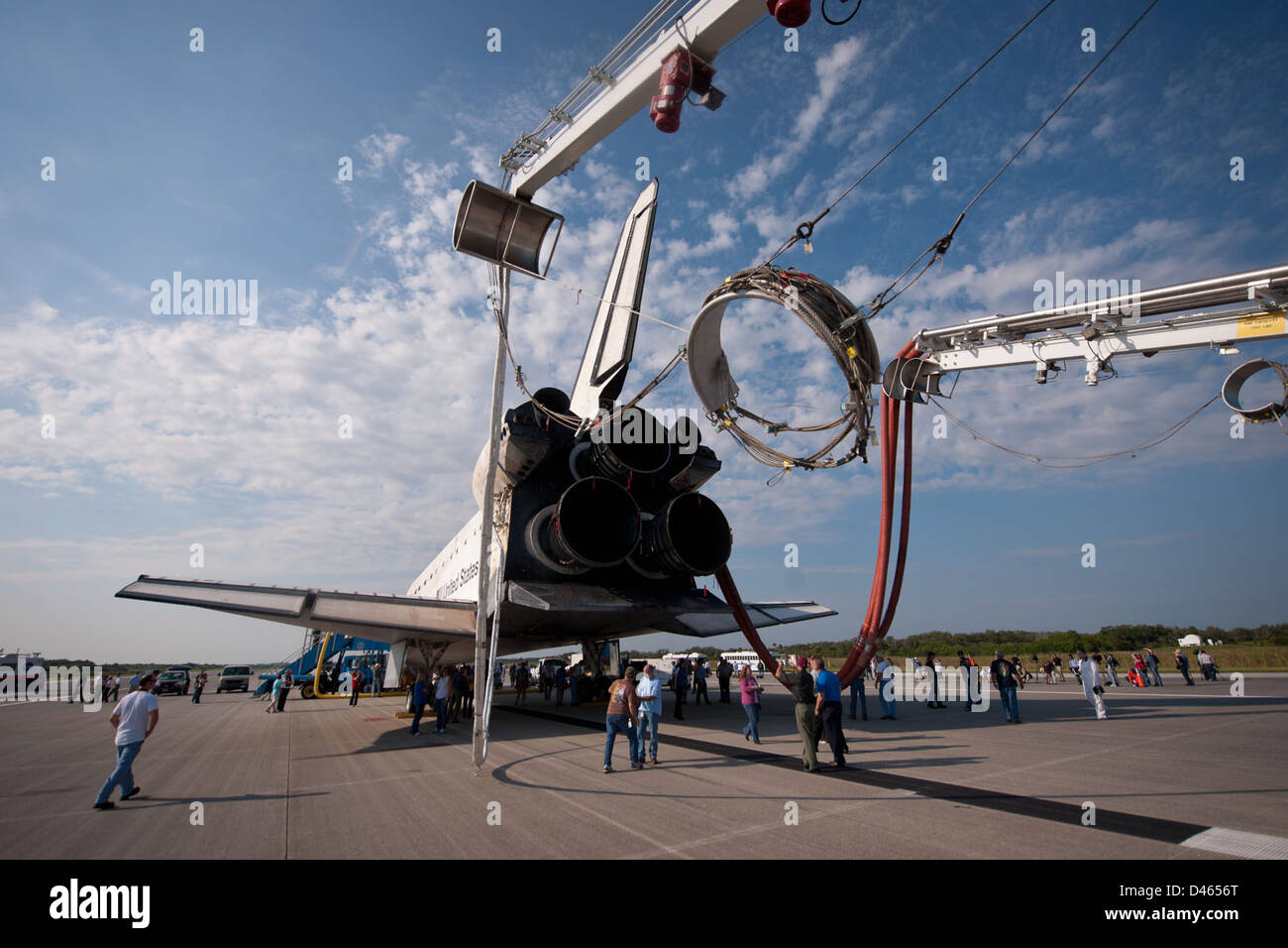 Space Shuttle Atlantis completed the STS-135 mission, landing at Cape ...