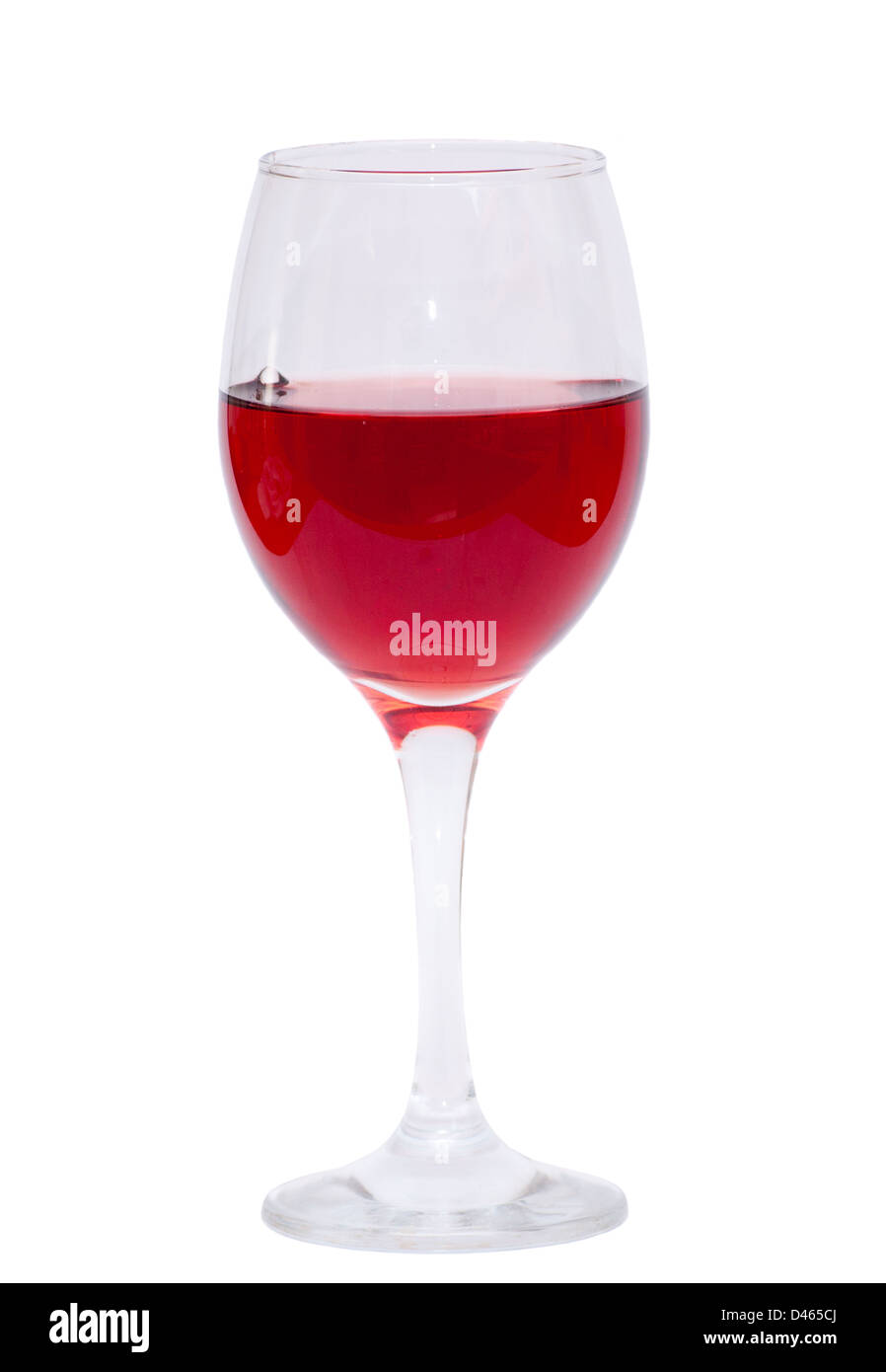 Glass Of Rose Wine Stock Photo Alamy
