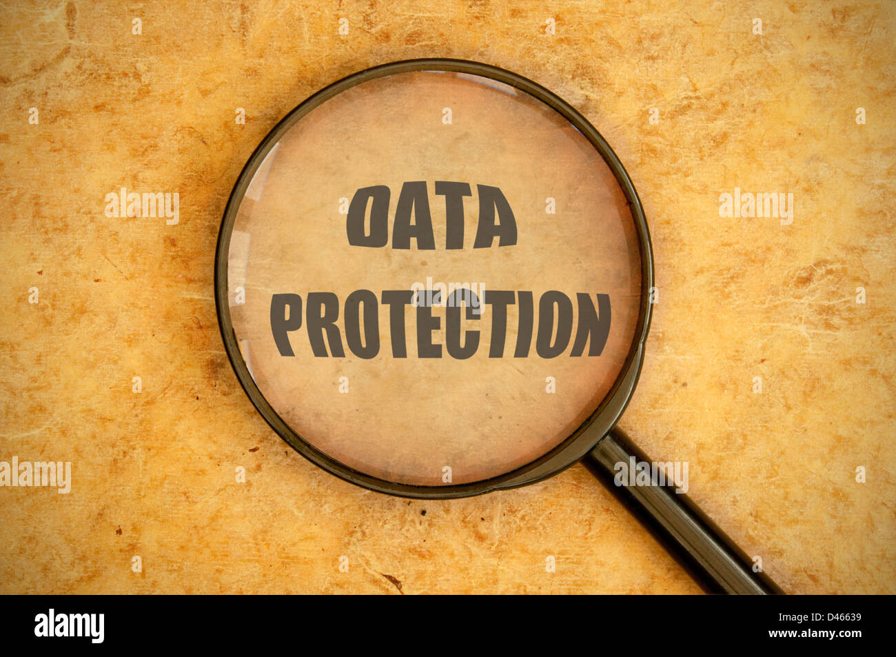 Data protection concept Stock Photo