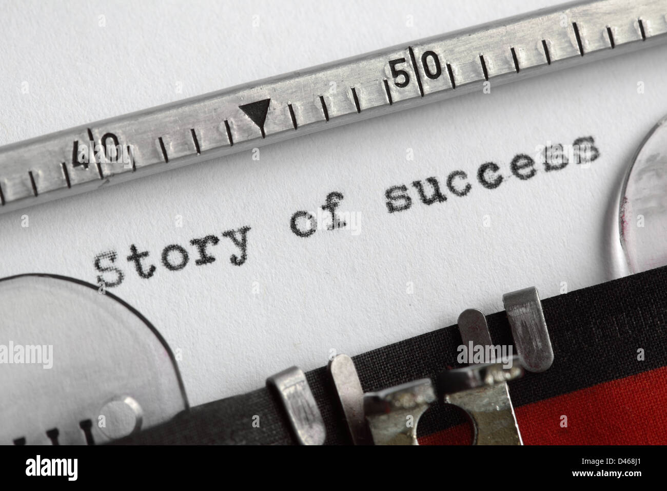 Story of success Stock Photo