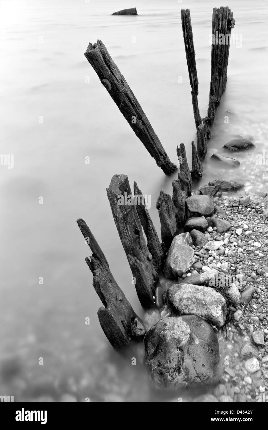 Coastal scene photography Black and White Stock Photos & Images - Alamy