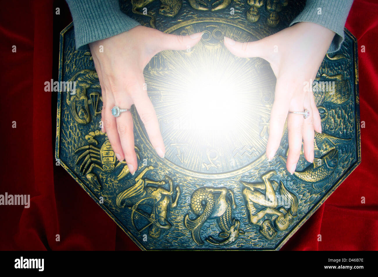 astrology and fortune telling Stock Photo Alamy