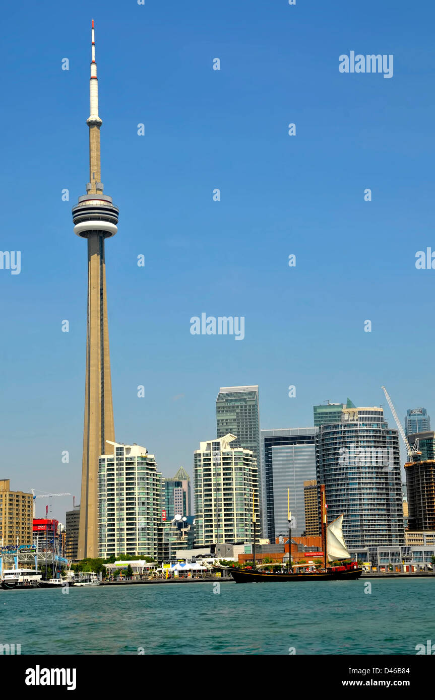 CN Tower Toronto Ontario Canada Stock Photo - Alamy