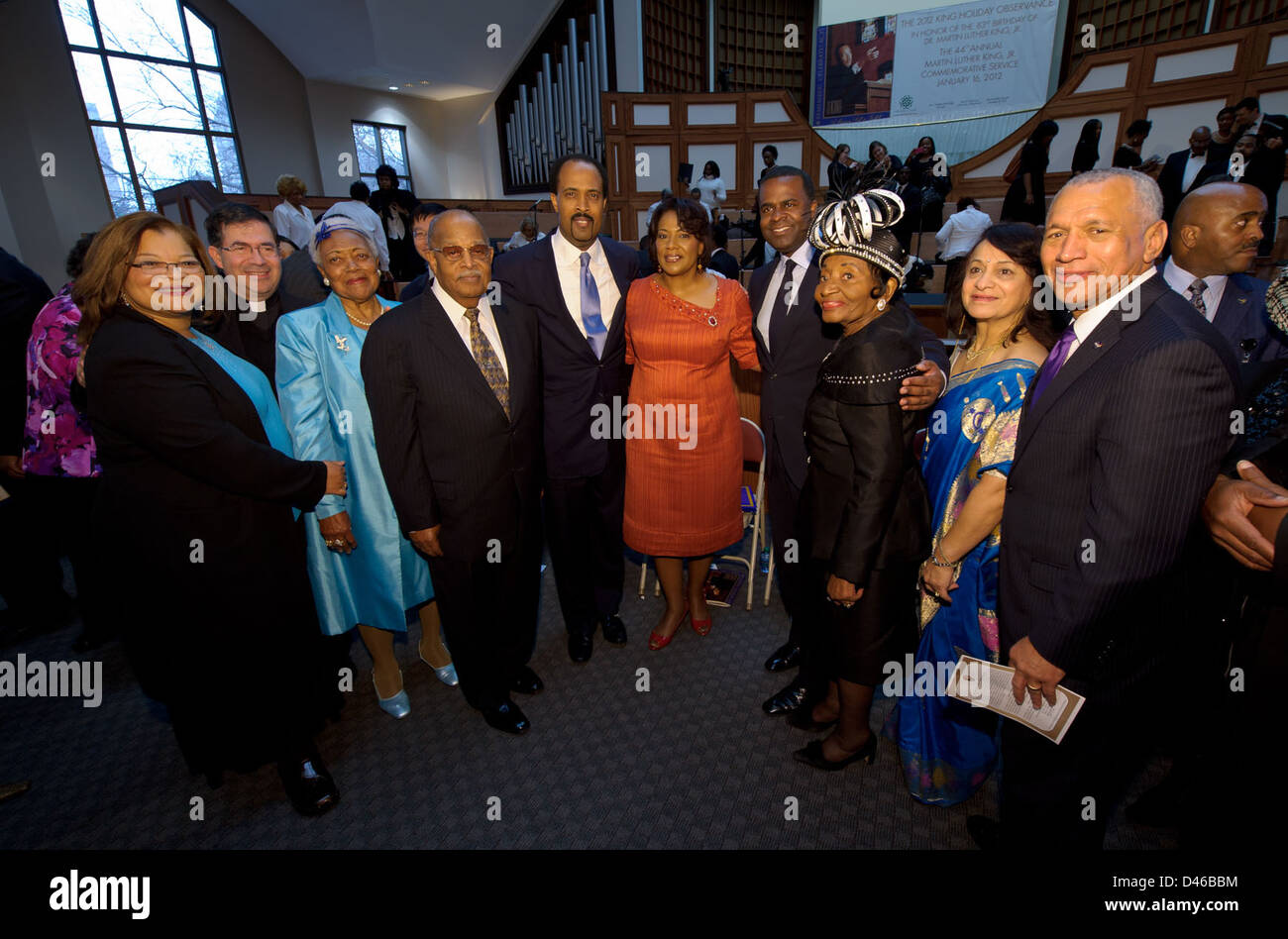 44th martin luther king jr annual commemorative service hires stock