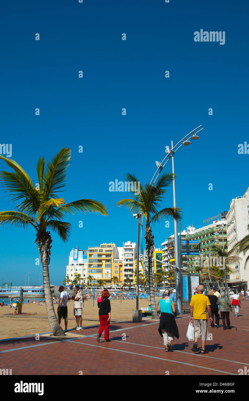 Paseo Canteras The Seaside Promenade In Front Of Playa De Las Canteras paseo-canteras-the-seaside-promenade-in-front-of-playa-de-las-canteras