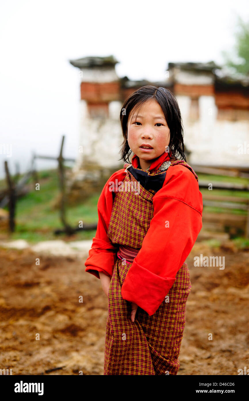 Bhutanese girl hi-res stock photography and images - Alamy