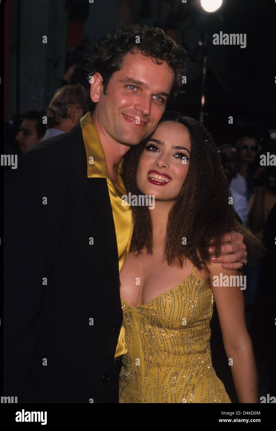 EDWARD ATTERTON with Salma Hayek.54 Premiere in Hollywood , Ca. 1998.k13083lr.(Credit Image: © Lisa Rose/Globe Photos/ZUMAPRESS.com) Stock Photo