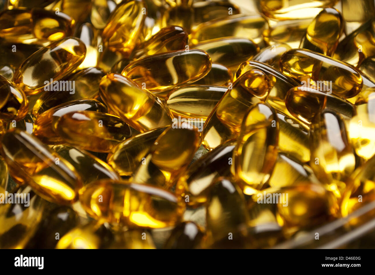 Omega 3 tablets Stock Photo Alamy