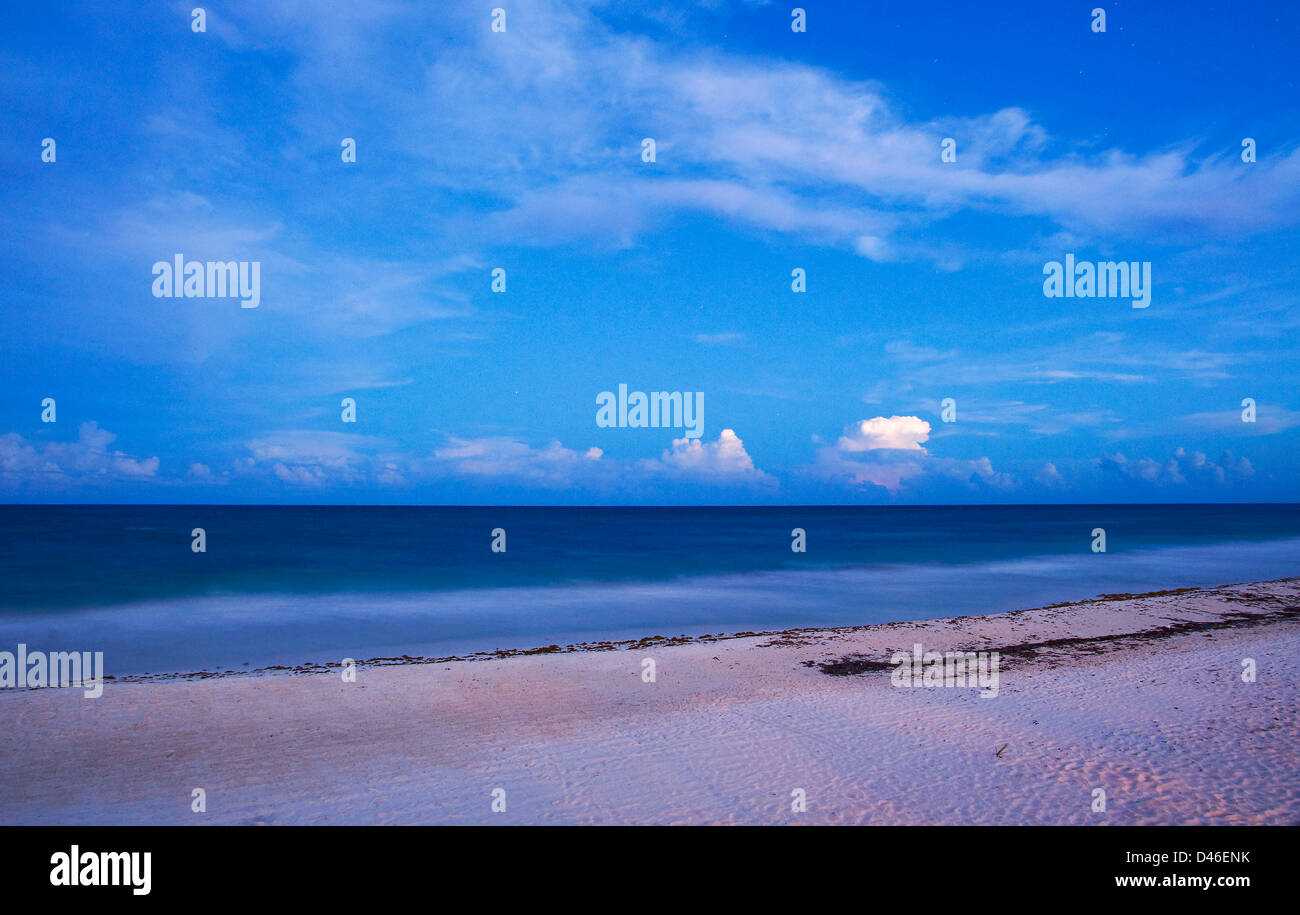Tulum mexico sunset hi-res stock photography and images - Alamy