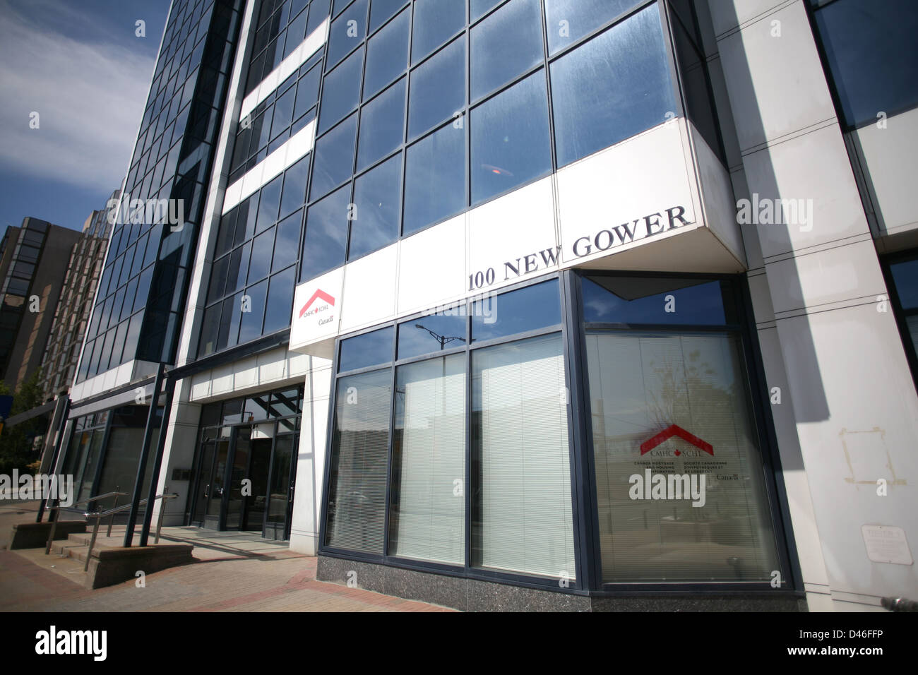 The Cabot Place building in St John's Newfoundland Stock Photo Alamy