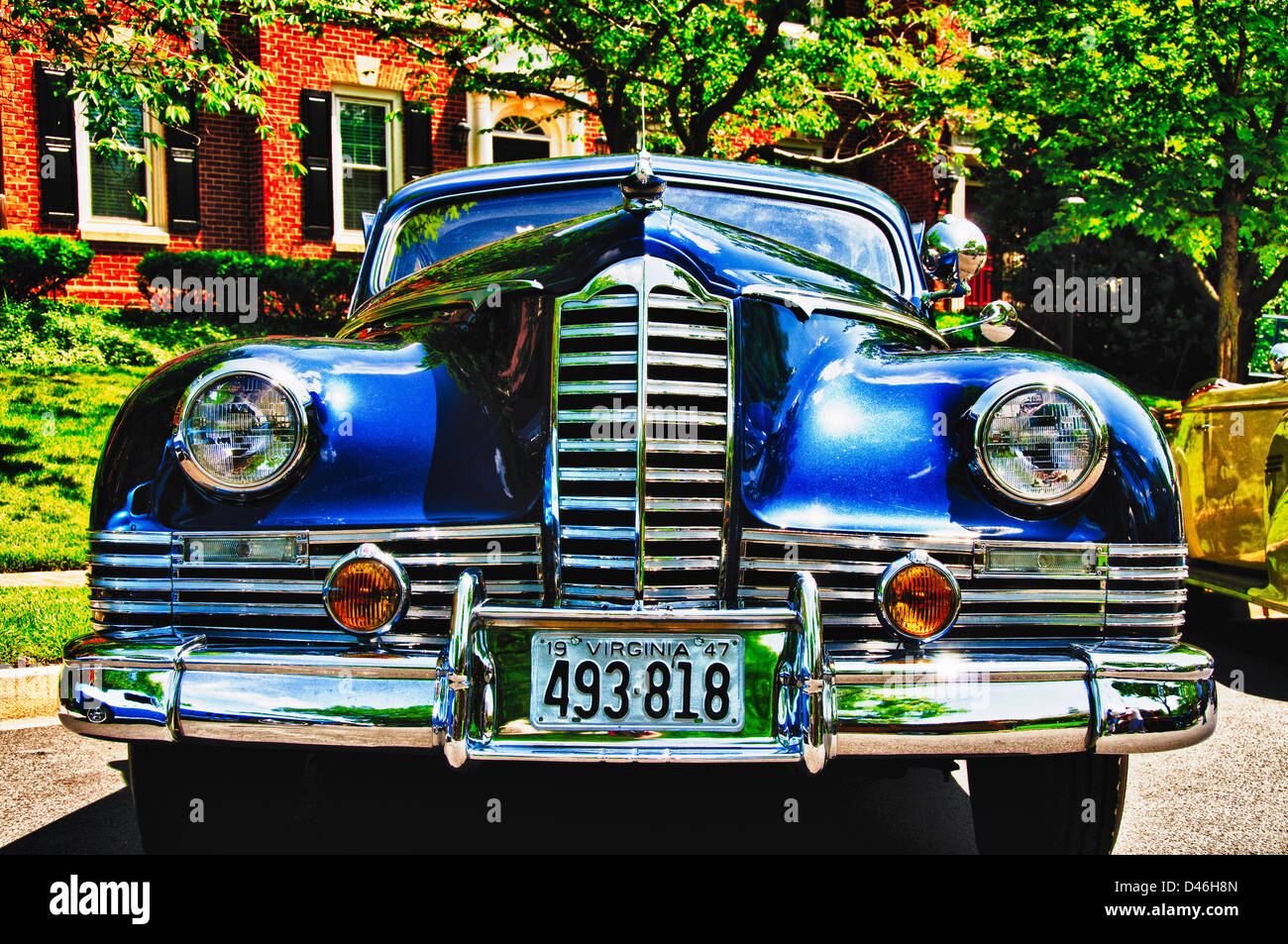 1947 Packard Super Clipper, Antique Car Show, Armstrong Street, Old