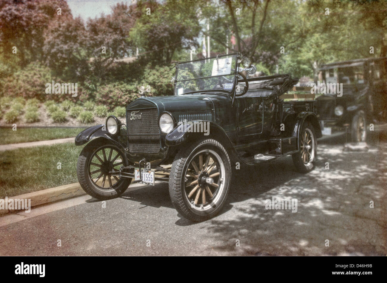 Model T Ford, Roadster Truck, Antique Car Show, Armstrong Street, Old Town Fairfax, Virginia