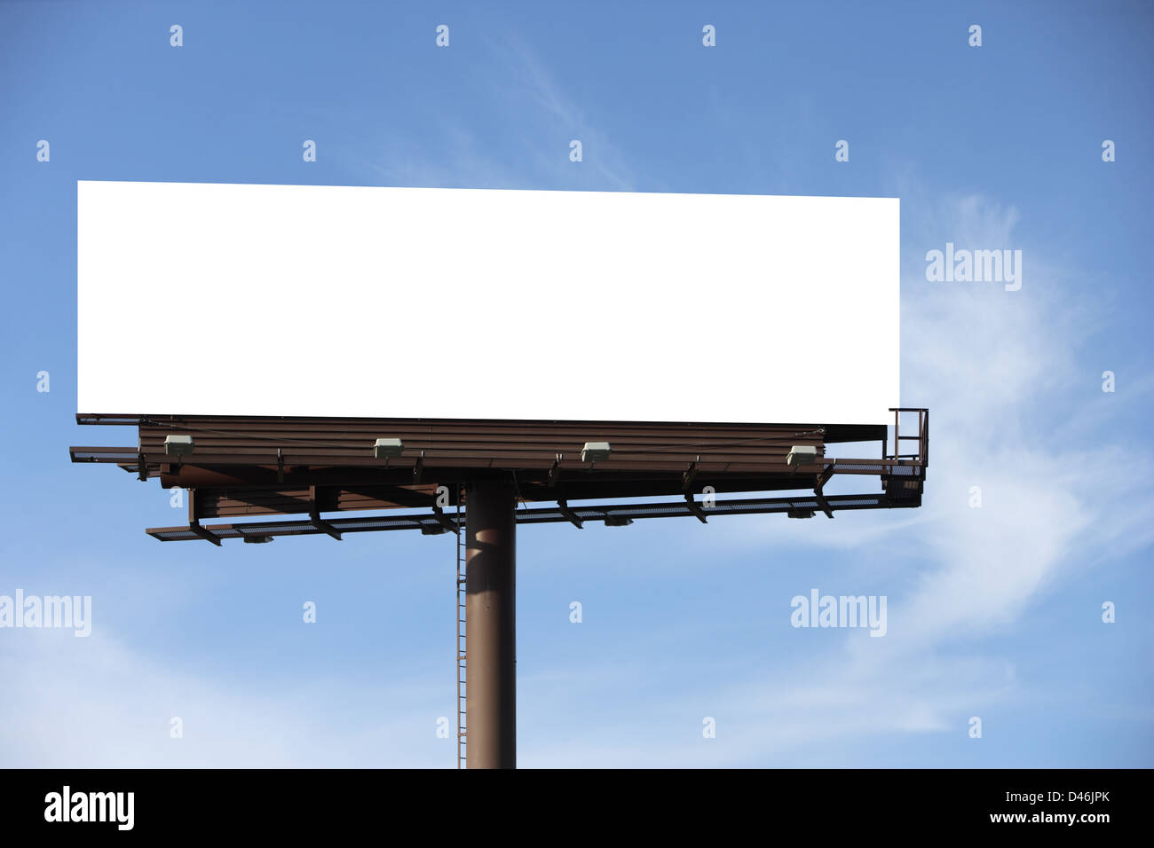 A blank Billboard for you to add your text or image to Stock Photo - Alamy