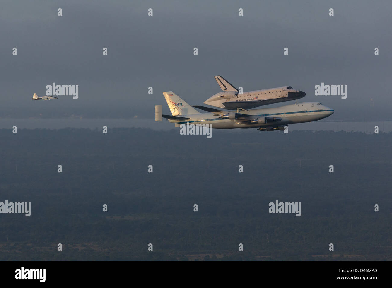 NASA’s Space Shuttle Endeavour was transported to its final resting ...