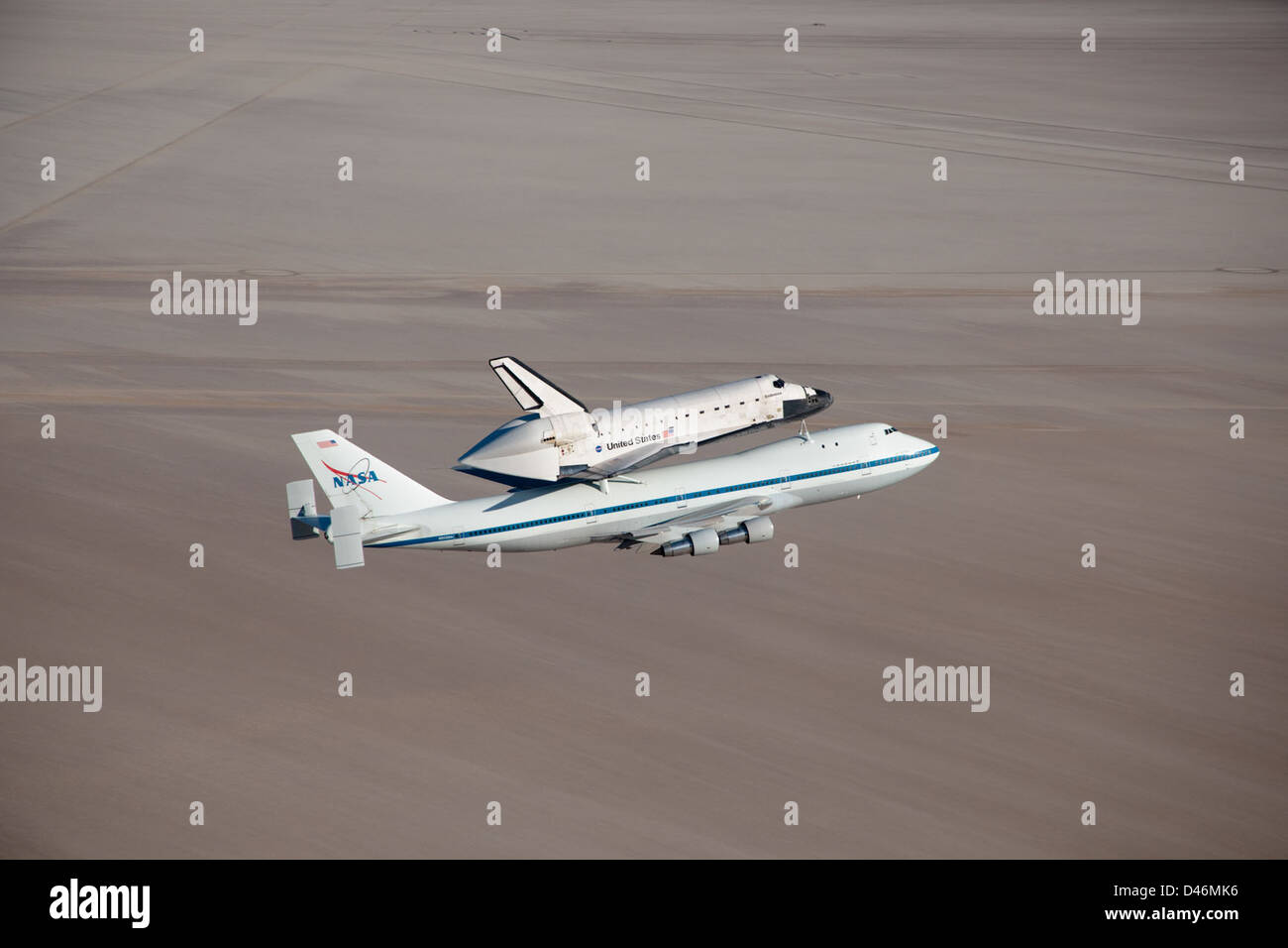 Space Shuttle Endeavour was transported on a 747 Shuttle Carrier ...