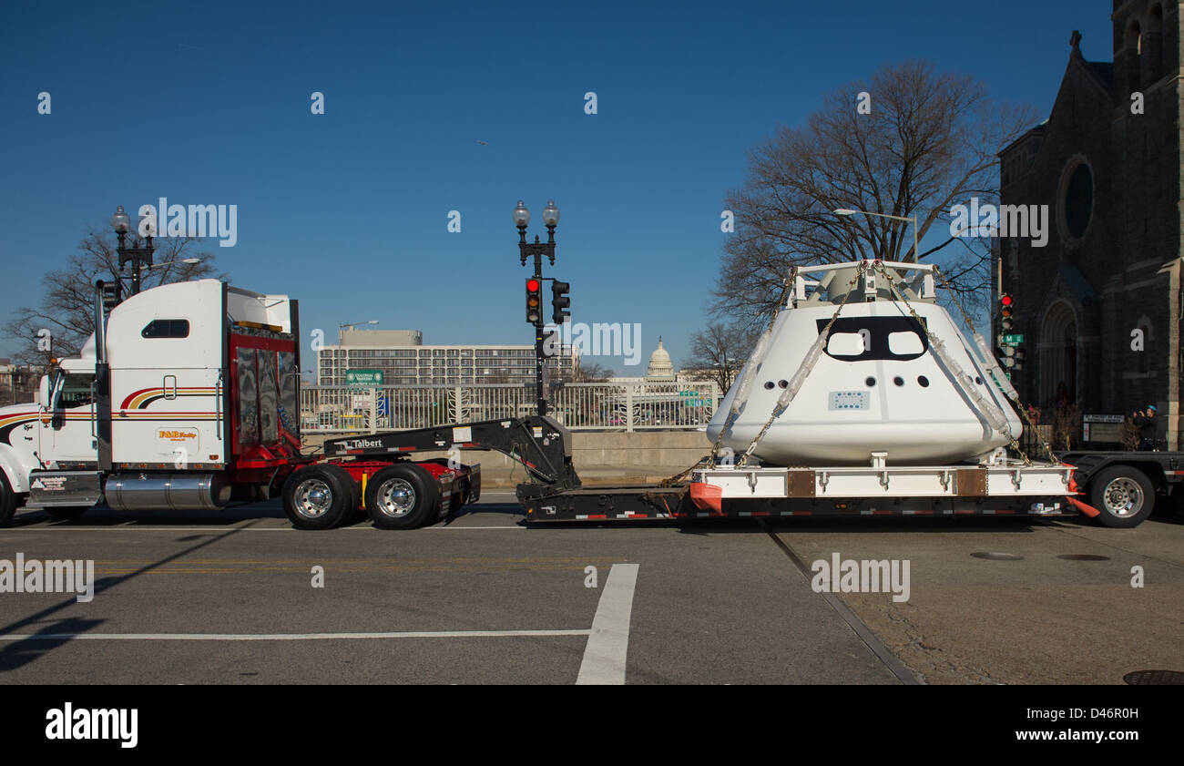 NASA's Orion MultiPurpose Crew Vehicle (MPCV) makes its inaugural move