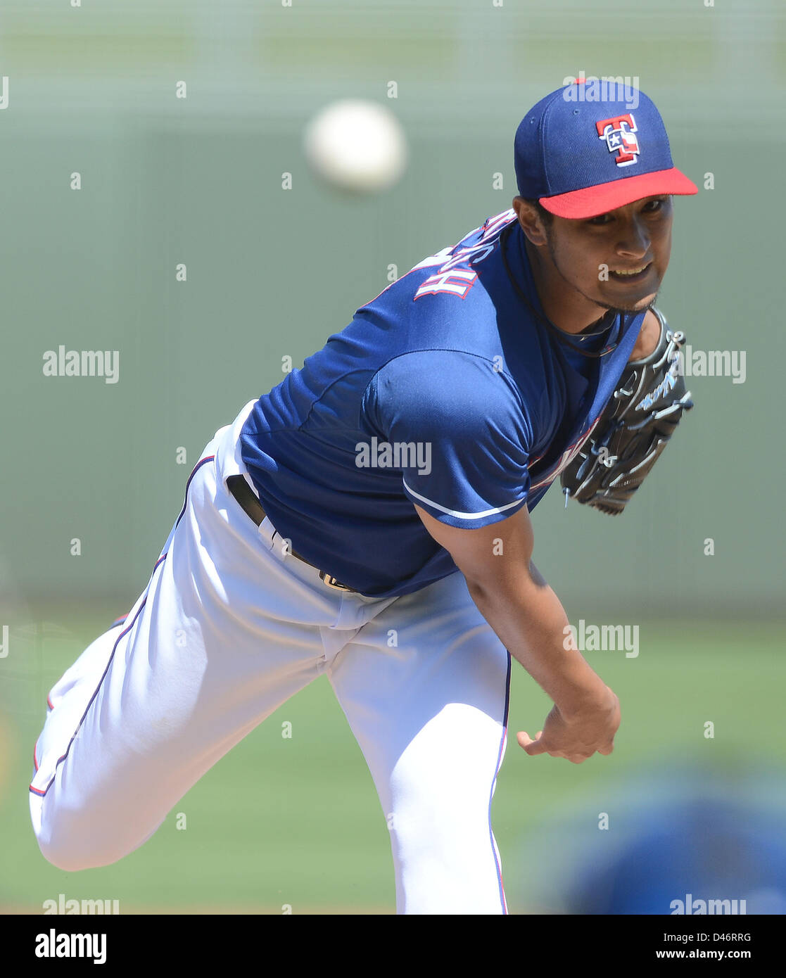 Yu Darvish (Rangers), MARCH 4, 2013 - MLB : Yu Darvish of the Texas ...