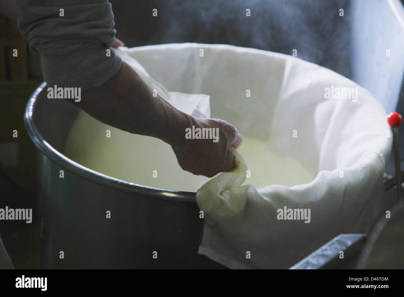 Tofu Maker at Work Stock Photo - Alamy