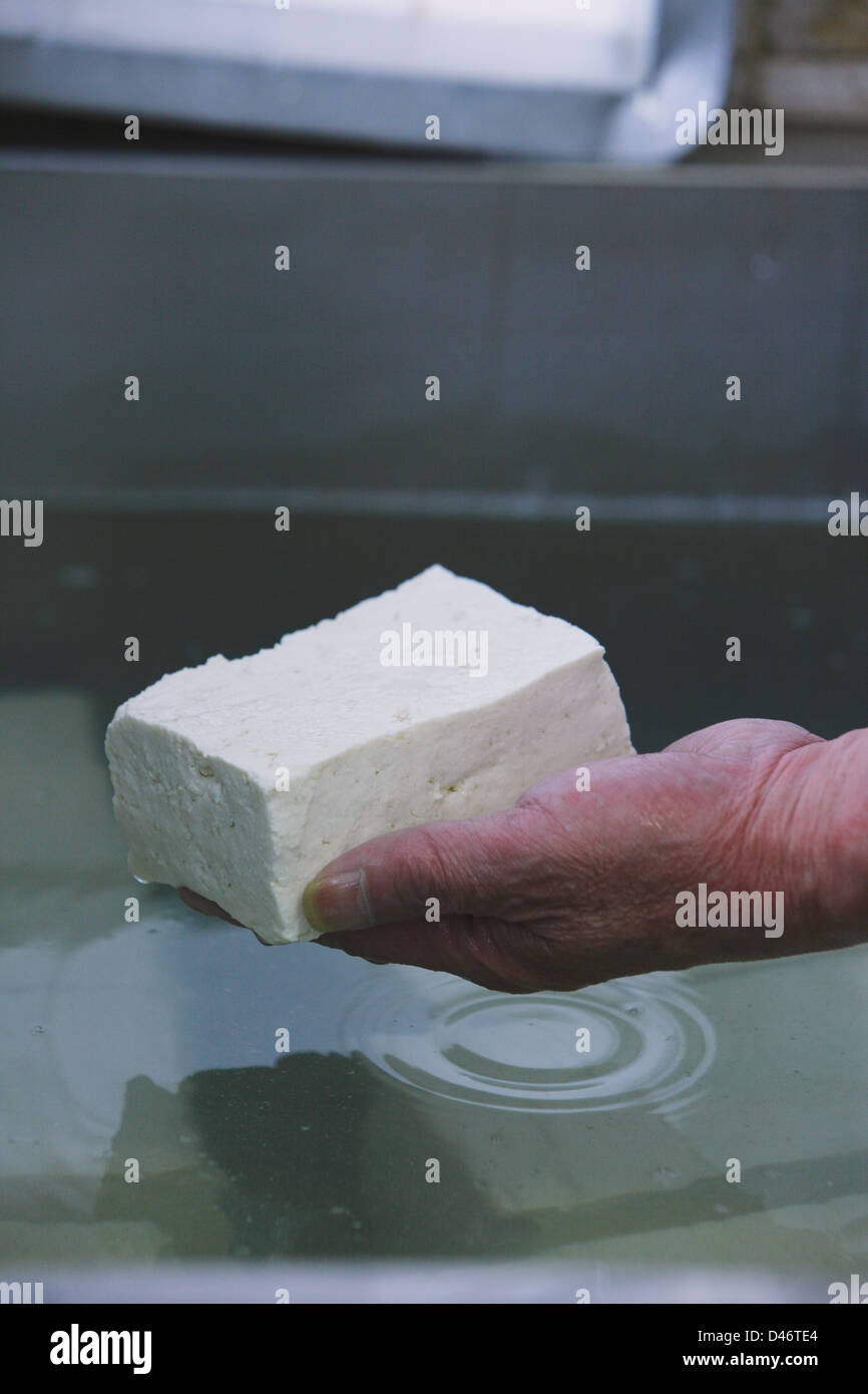 Tofu Maker at Work Stock Photo - Alamy