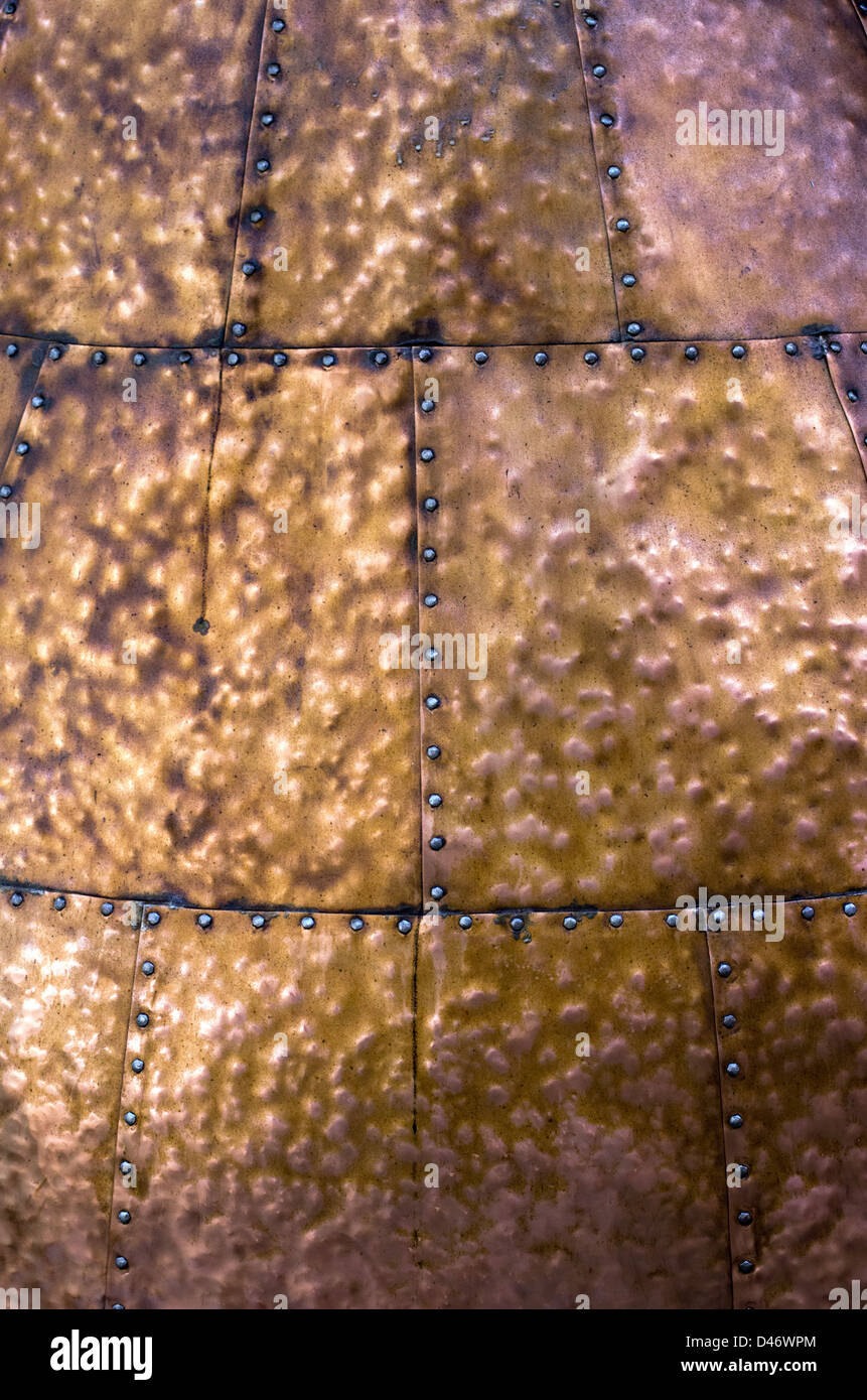 bronze metal texture with high details Stock Photo