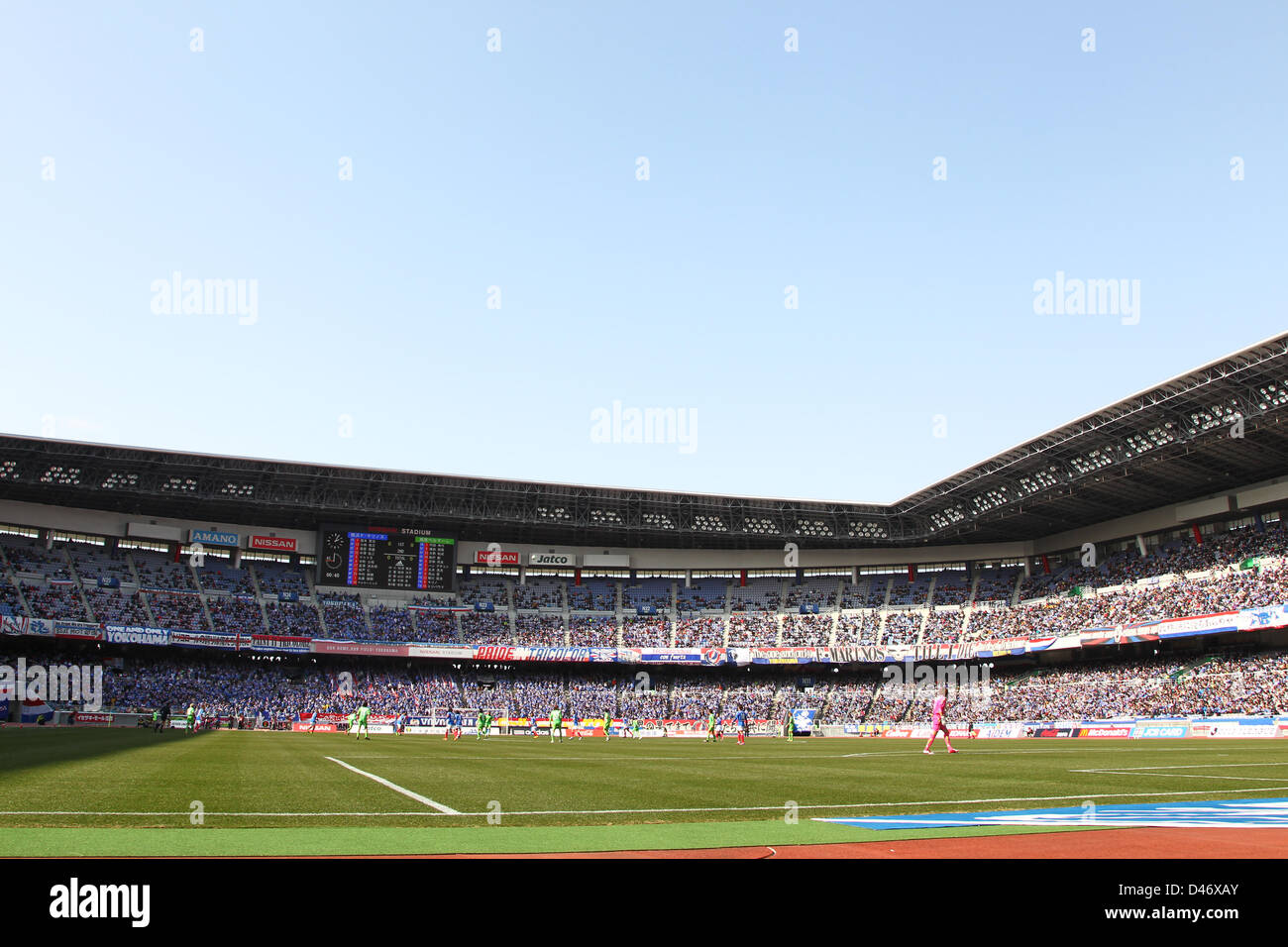 Nissan Stadium, MARCH 2, 2013 Football / Soccer A general view
