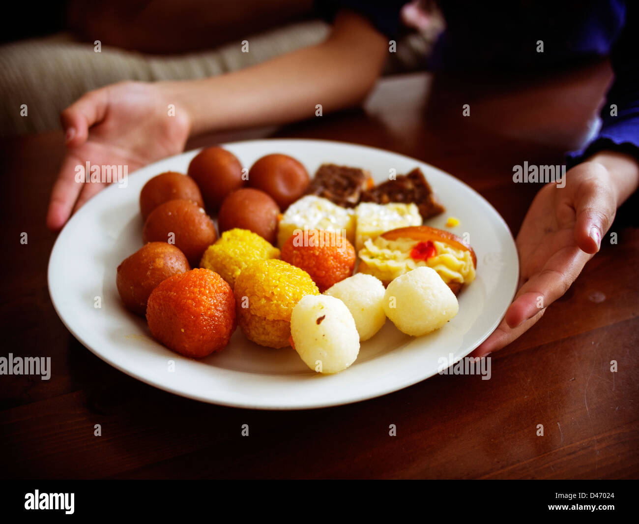 Indian sweets hires stock photography and images Alamy