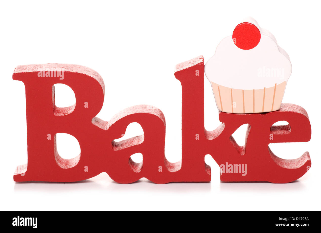 word-bake-in-red-studio-cutout-stock-photo-alamy