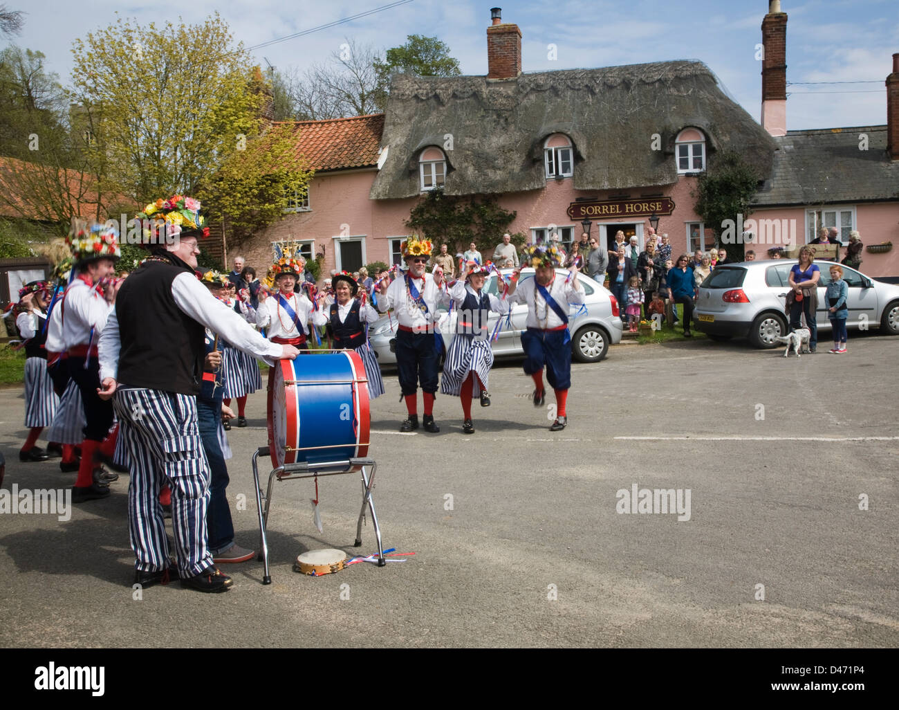 Sorrel horse village country pub hires stock photography and images