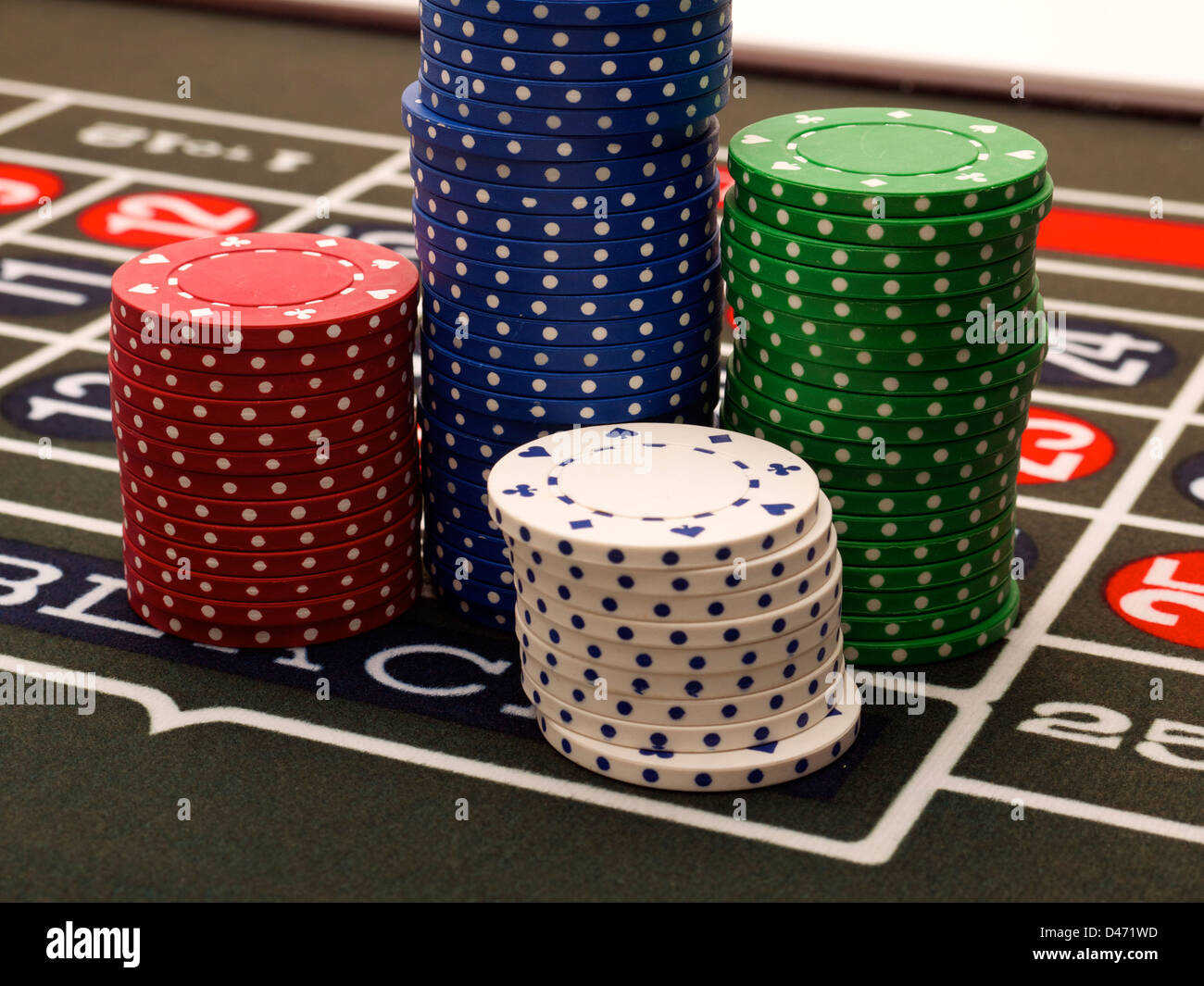 Casino roulette table hires stock photography and images Alamy