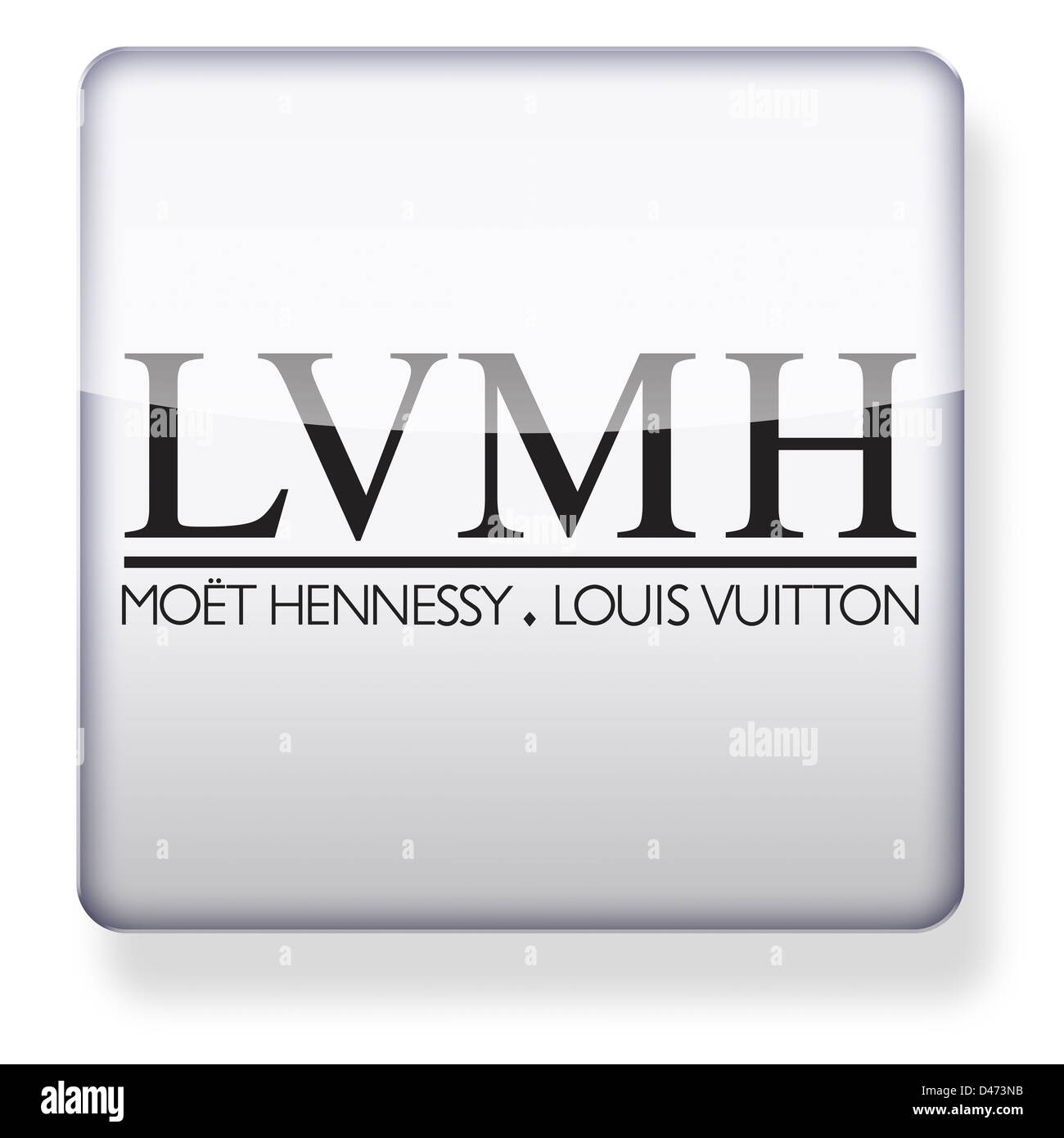LVMH logo as an app icon. Clipping path included Stock Photo - Alamy